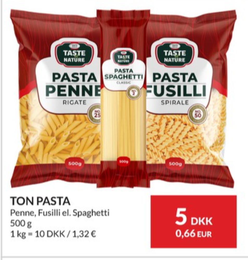 Taste of Nature, Pasta Fusilli Spirale