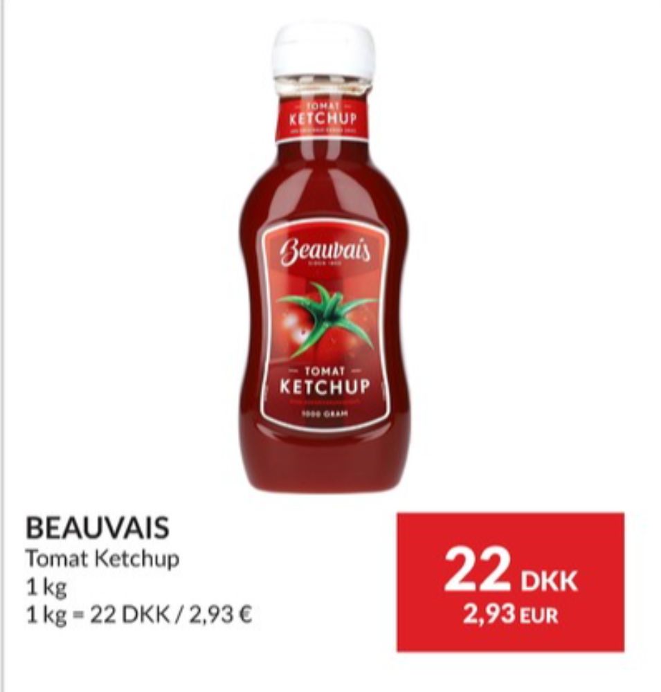 Beauvais, Ketchup