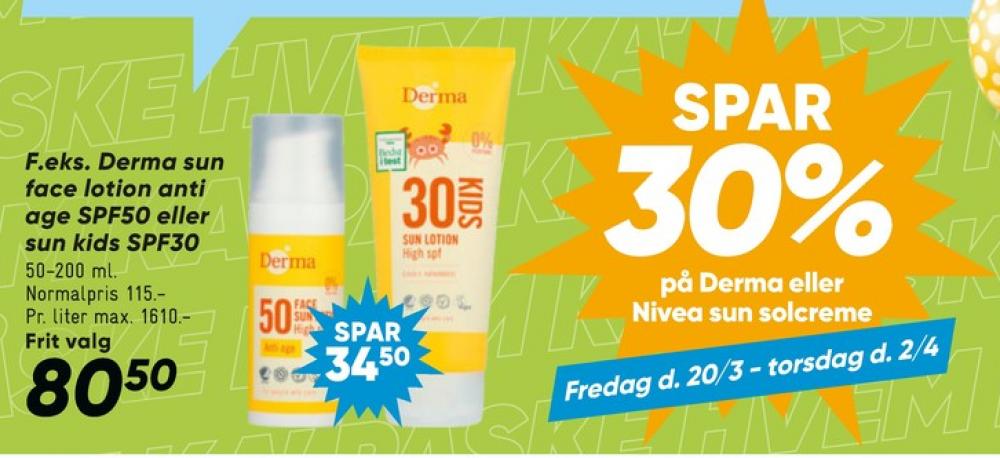 Derma Derma Supreme, Solcreme