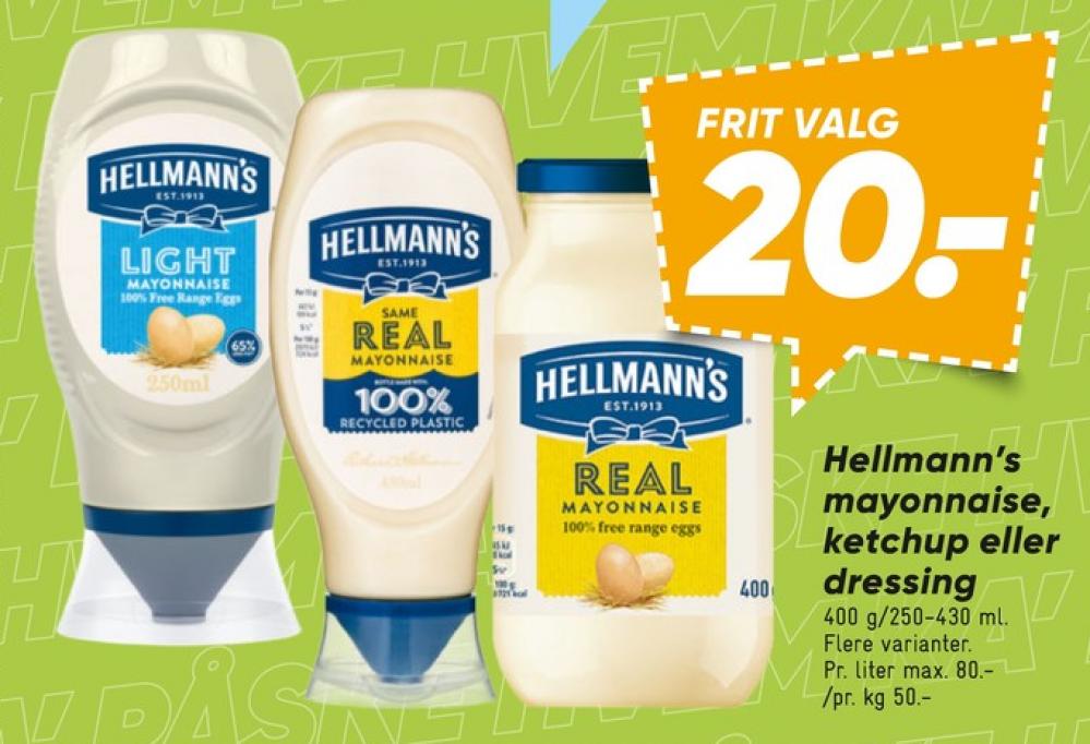 Hellmanns, Real Mayonnaise