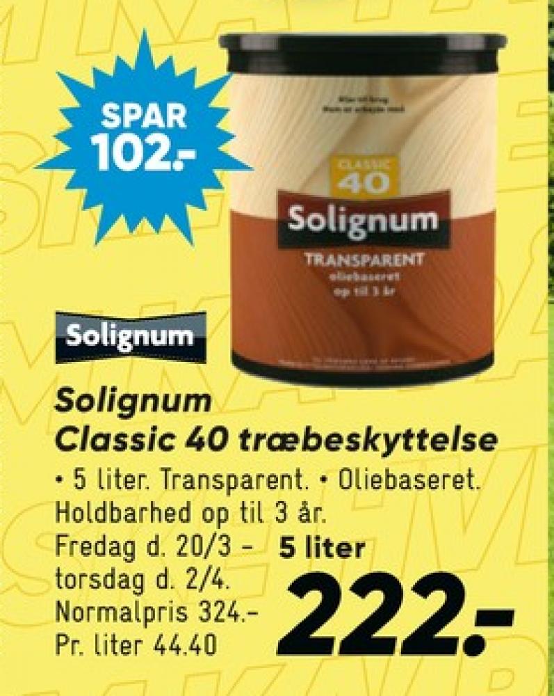 Solignum, Træbeskyttelse