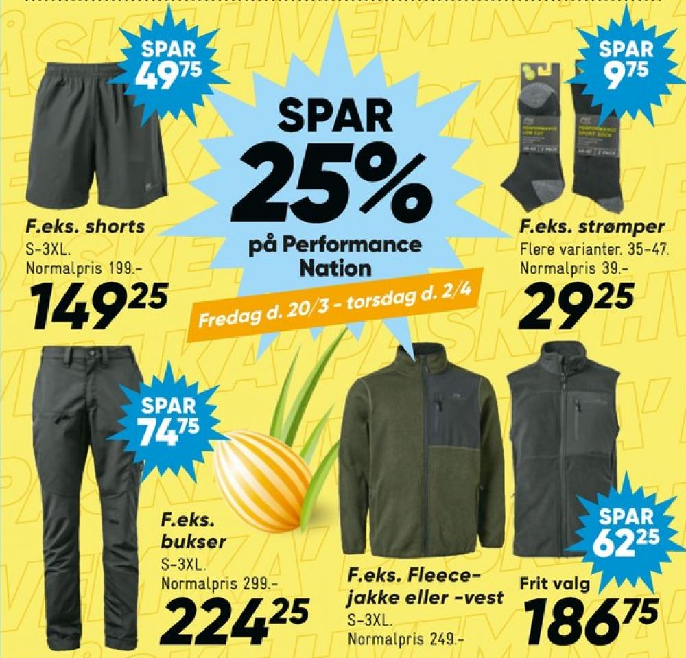 Performance Nation, Bukser