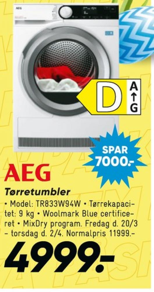 AEG, Tørretumbler