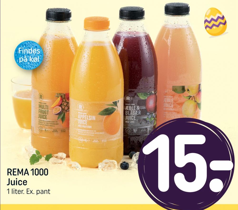 Rema 1000, Æblejuice