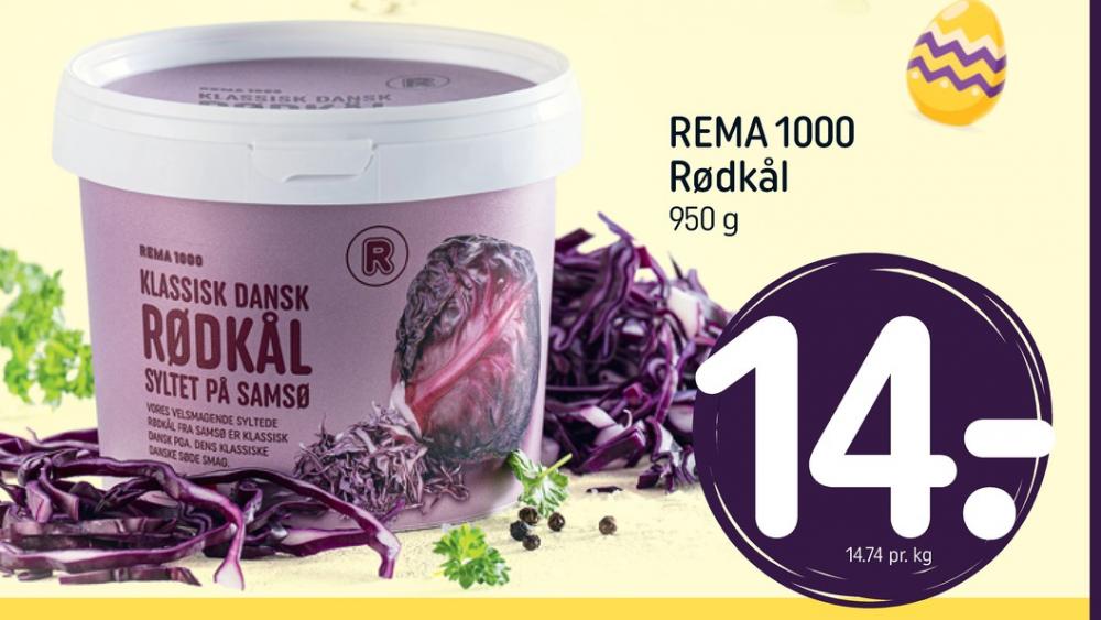 Rema 1000, Rødkål-syltet