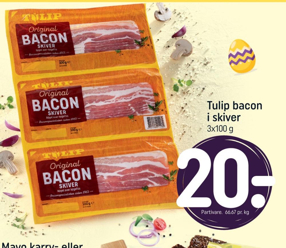 Tulip, Baconskiver
