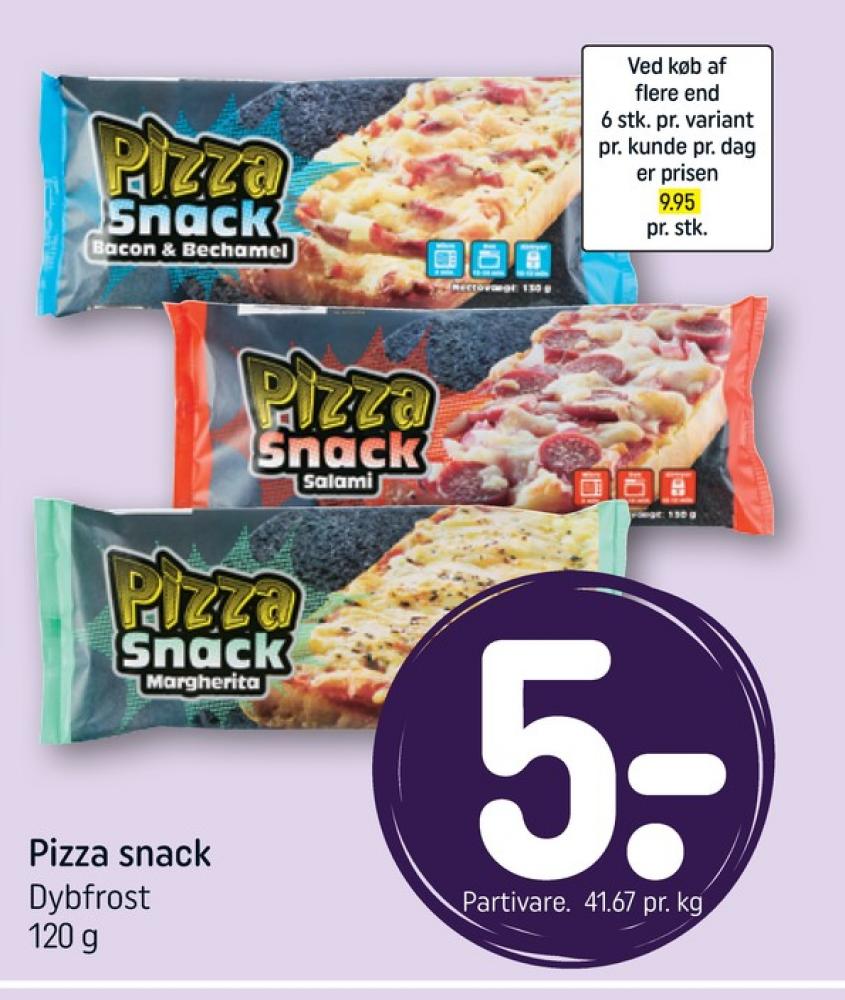 Pizza Snack Bacon & Bechamel