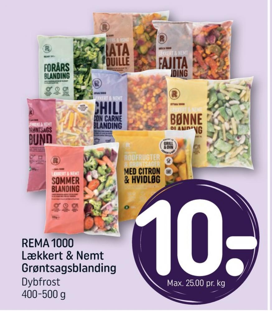 Rema 1000, Forårsblanding