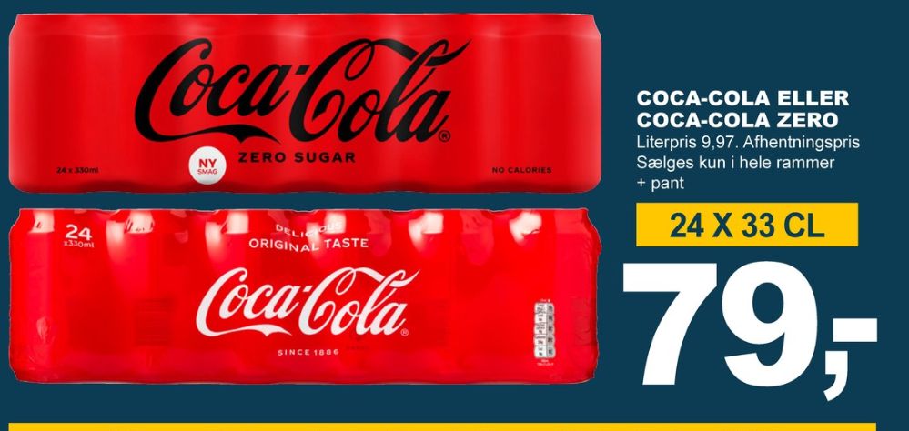 Coca Cola, Cola 24 pk.