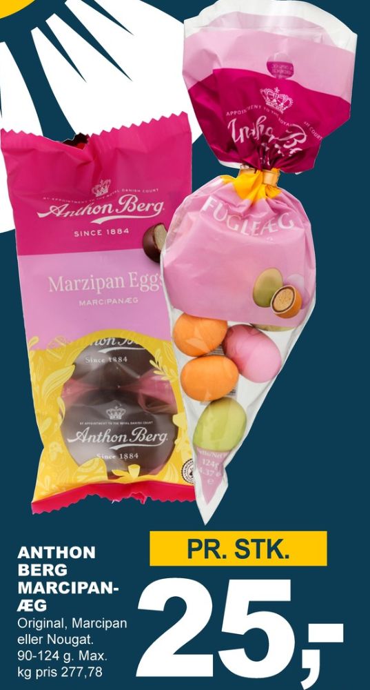 Anthon Berg Fugleæg, Marcipanæg