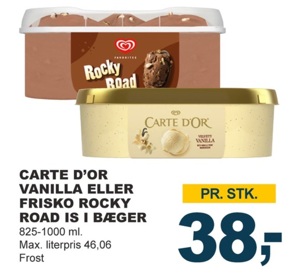 Carte d'Or Les Classiques, Vanilla Is