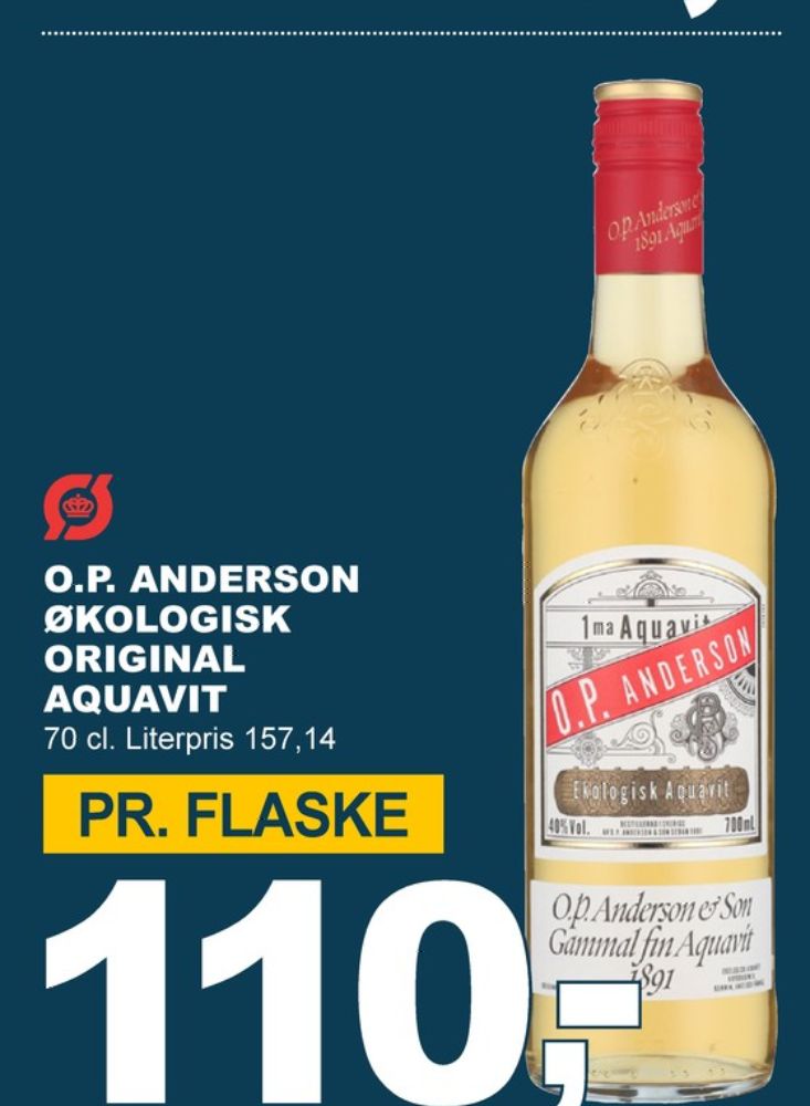 OP Anderson Original, Akvavit
