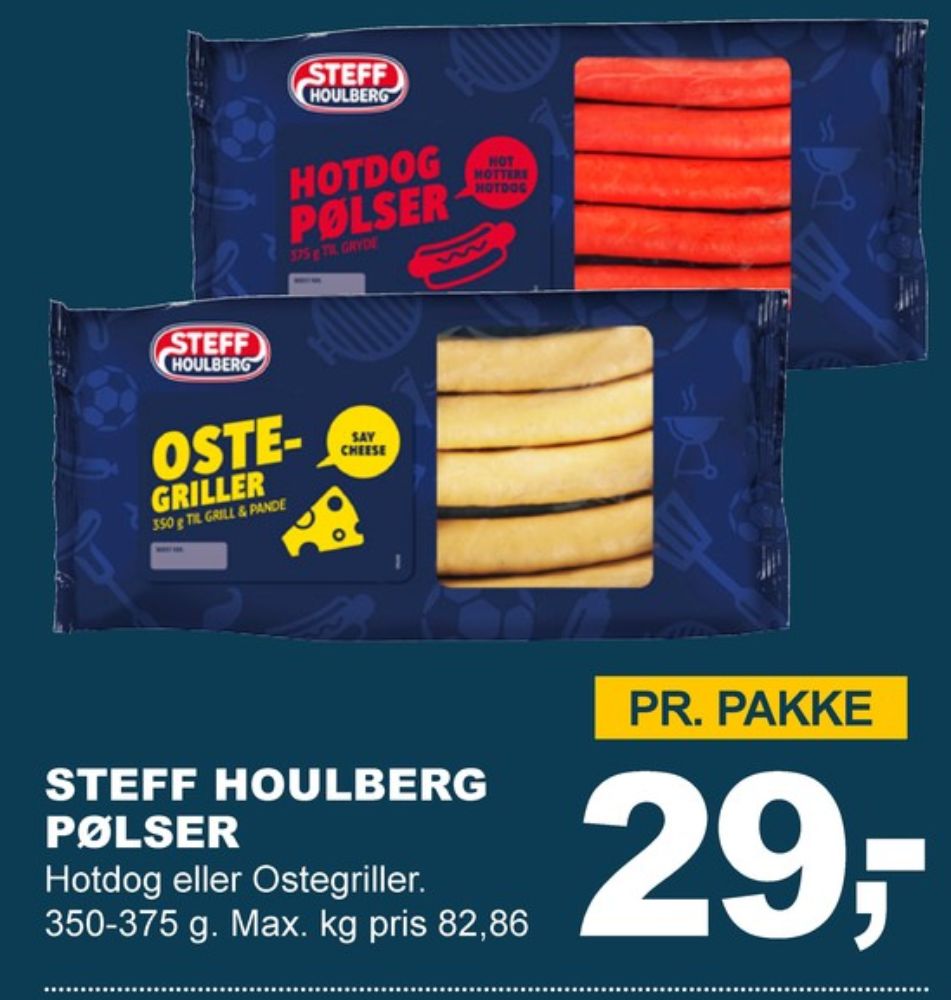 Steff Houlberg, Ostepølser