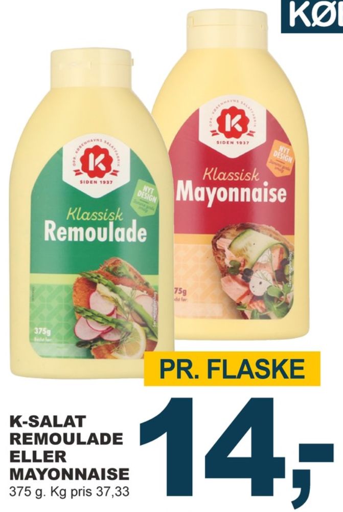 K-salat, Mayonnaise Klassisk