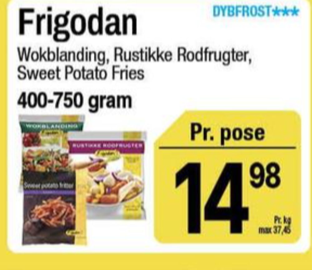 Frigodan, Rustikke Rodfrugter
