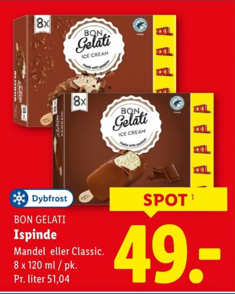Bon Gelati, Ispinde Classic