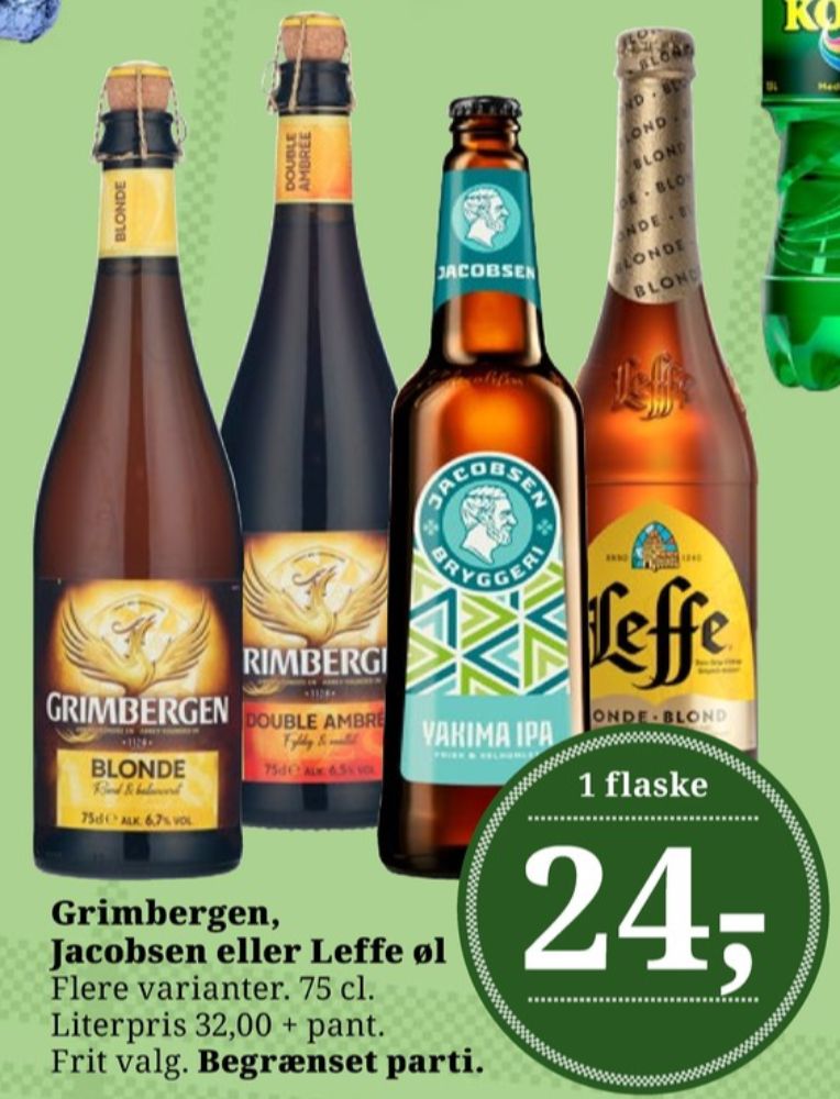 Grimbergen Blonde, Specialøl