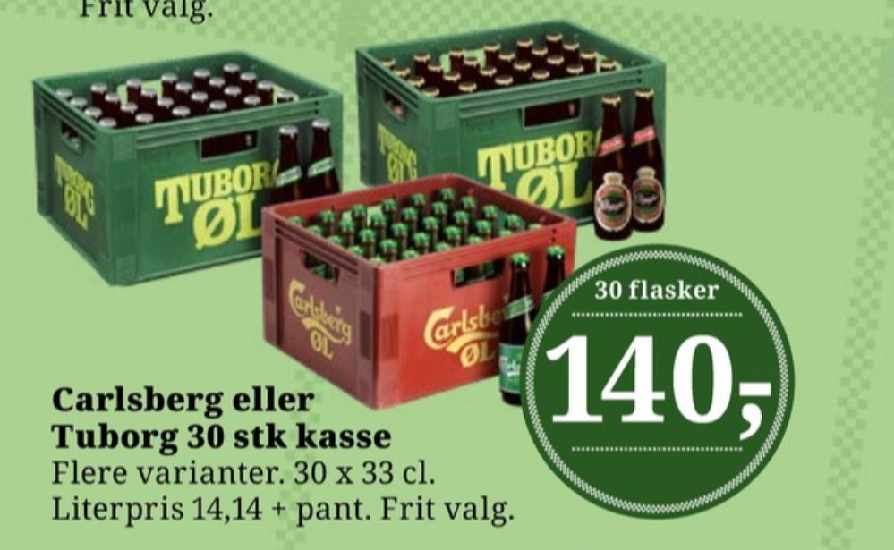 Carlsberg Pilsner, Øl
