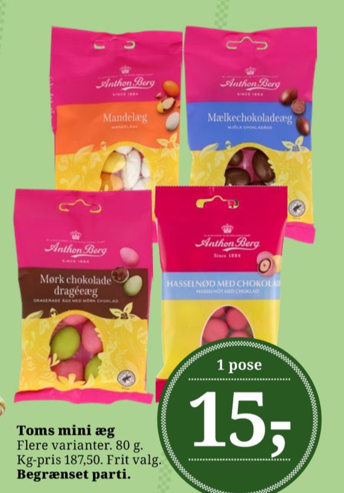 Anthon Berg, Chokoladeæg Mørk