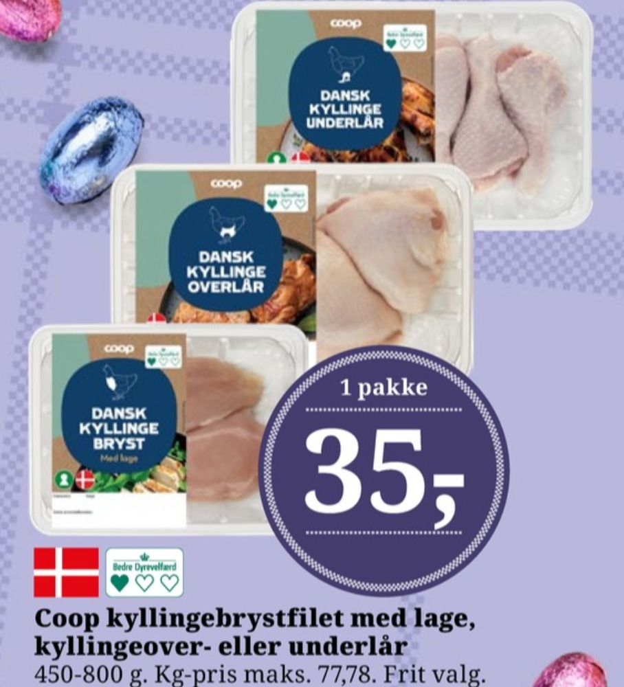 Coop, Kyllingeoverlår