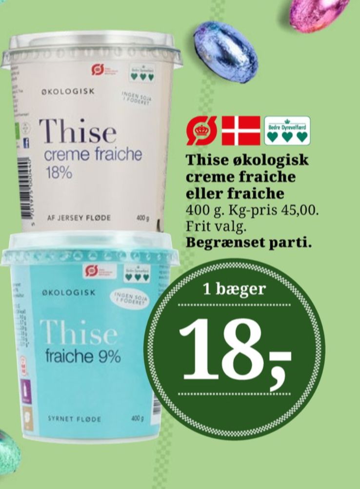 Thise, Creme Fraiche 18%