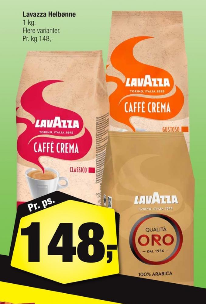 LavAzza Qualita Oro, Kaffebønner