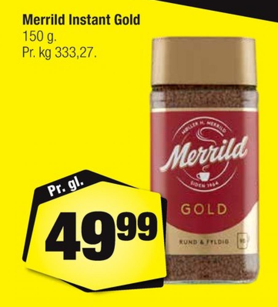 Merrild Gold, Instant Kaffe