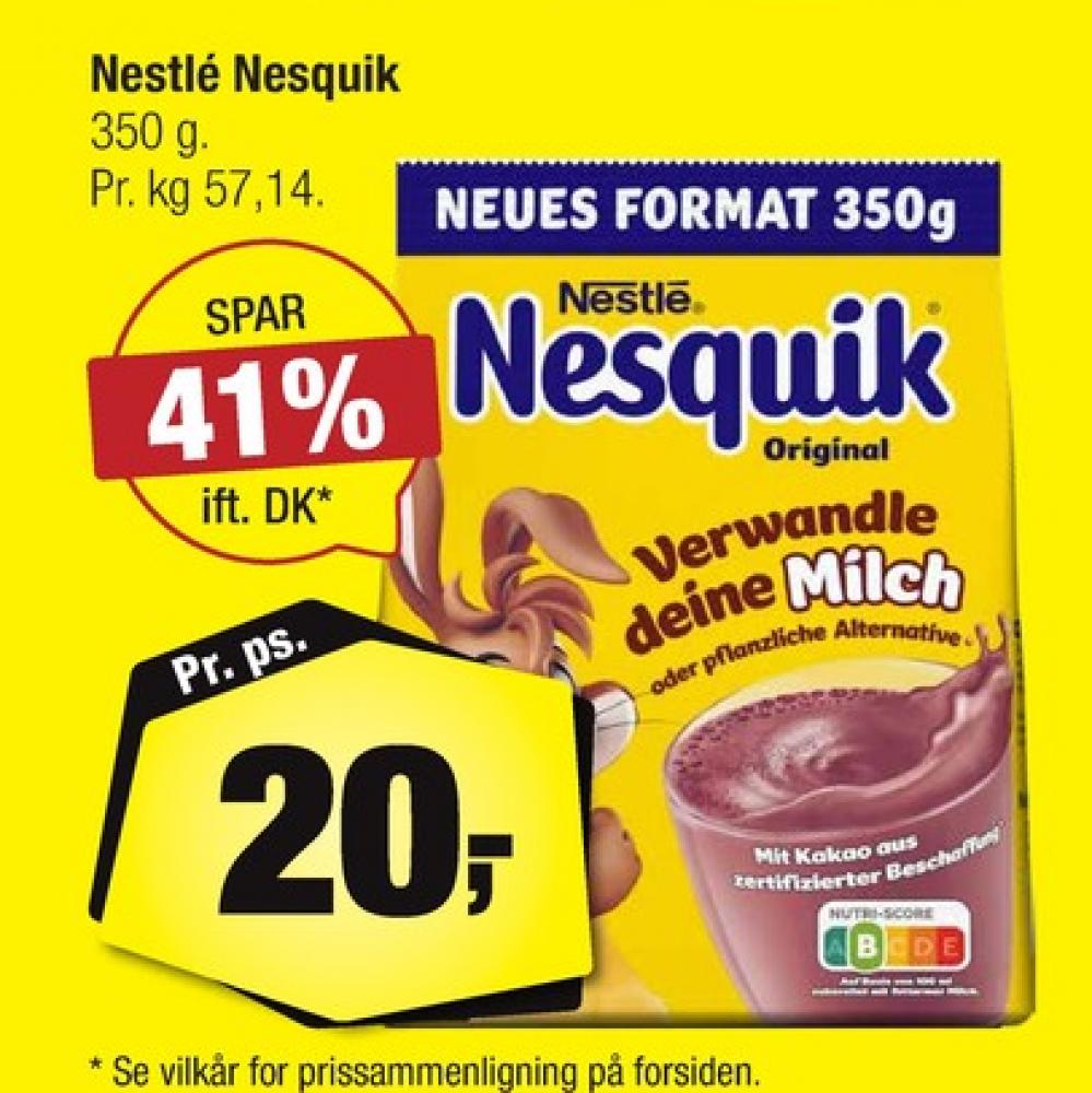 Nestlé Nesquik, Kakaodrikspulver
