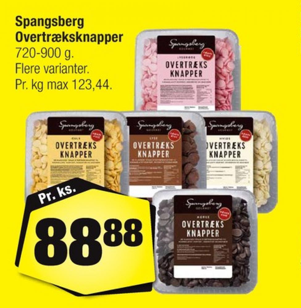 Spangsberg, Overtræksknapper Mørk