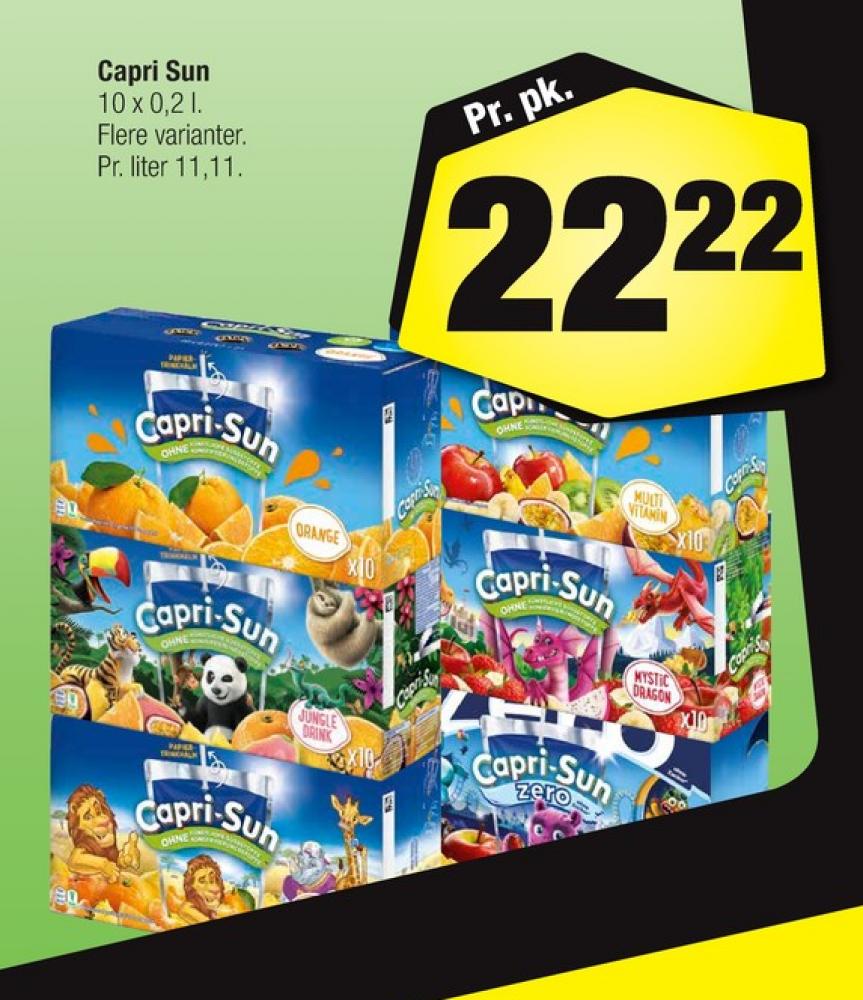 Capri-Sun, Frugtdrik Monsteralarm