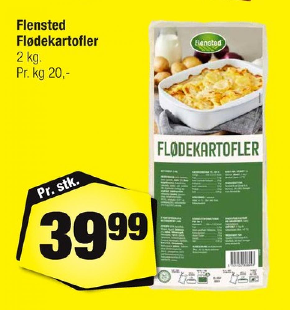 Flensted, Flødekartofler
