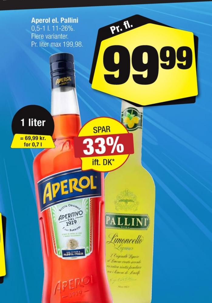 Pallini Limoncello, Likør