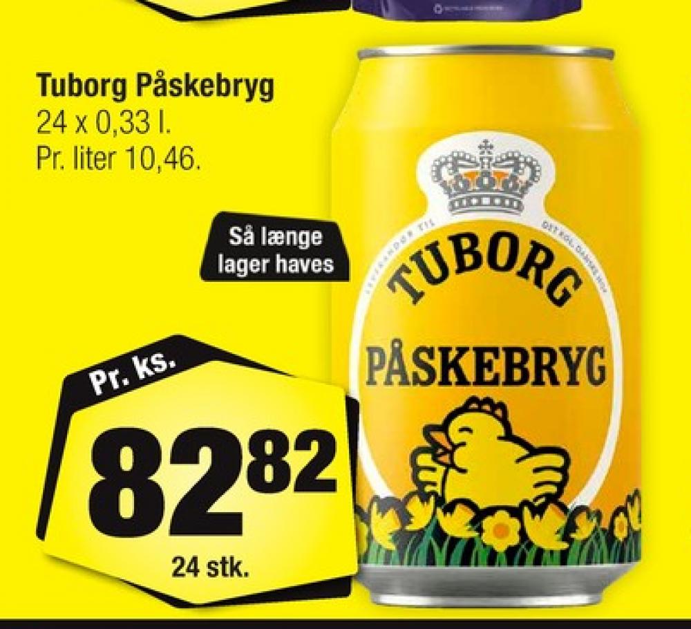 Tuborg Påskebryg, Øl 24 pk.