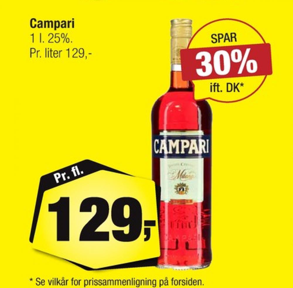 Campari, Bitter