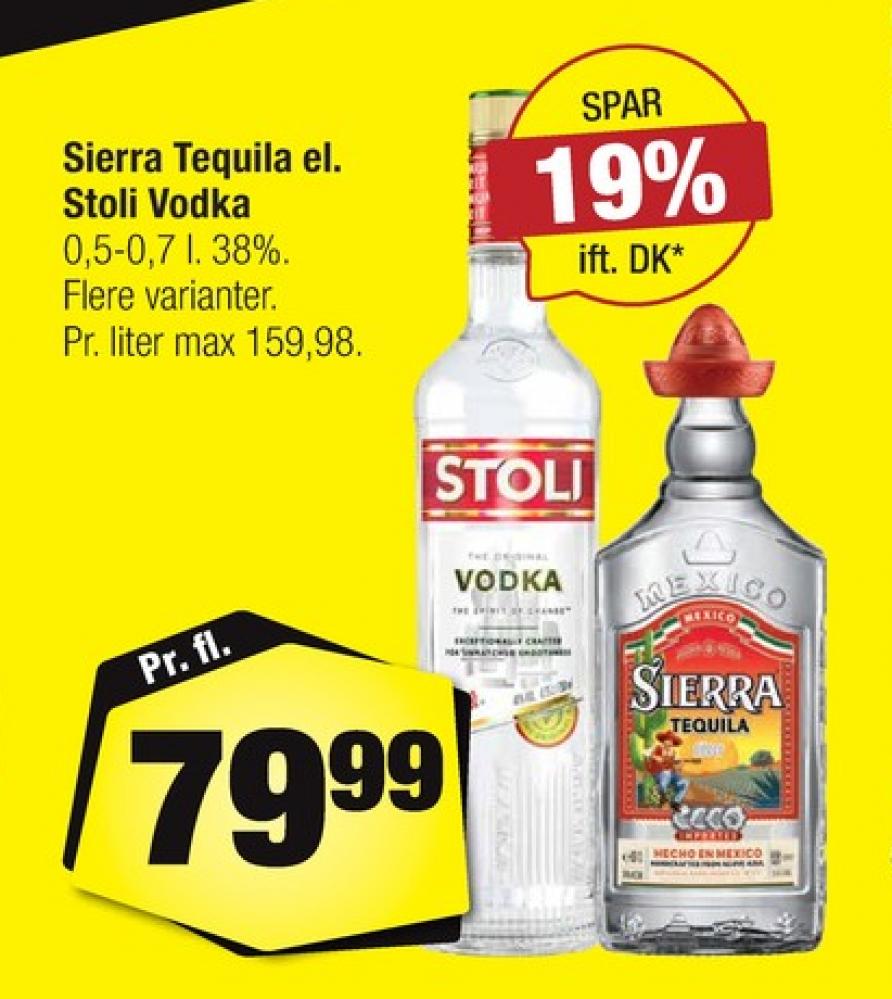 Sierra Silver, Tequila