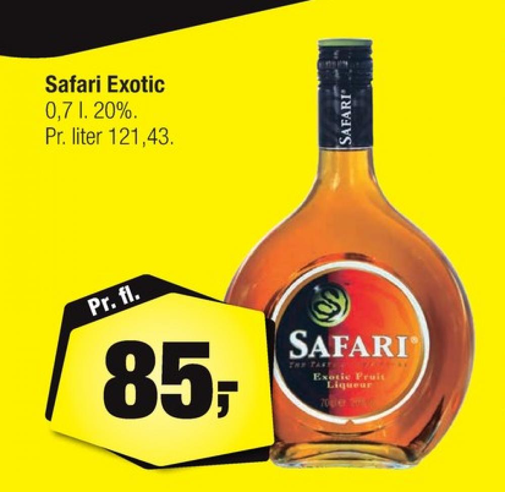 Safari Africa, Likør