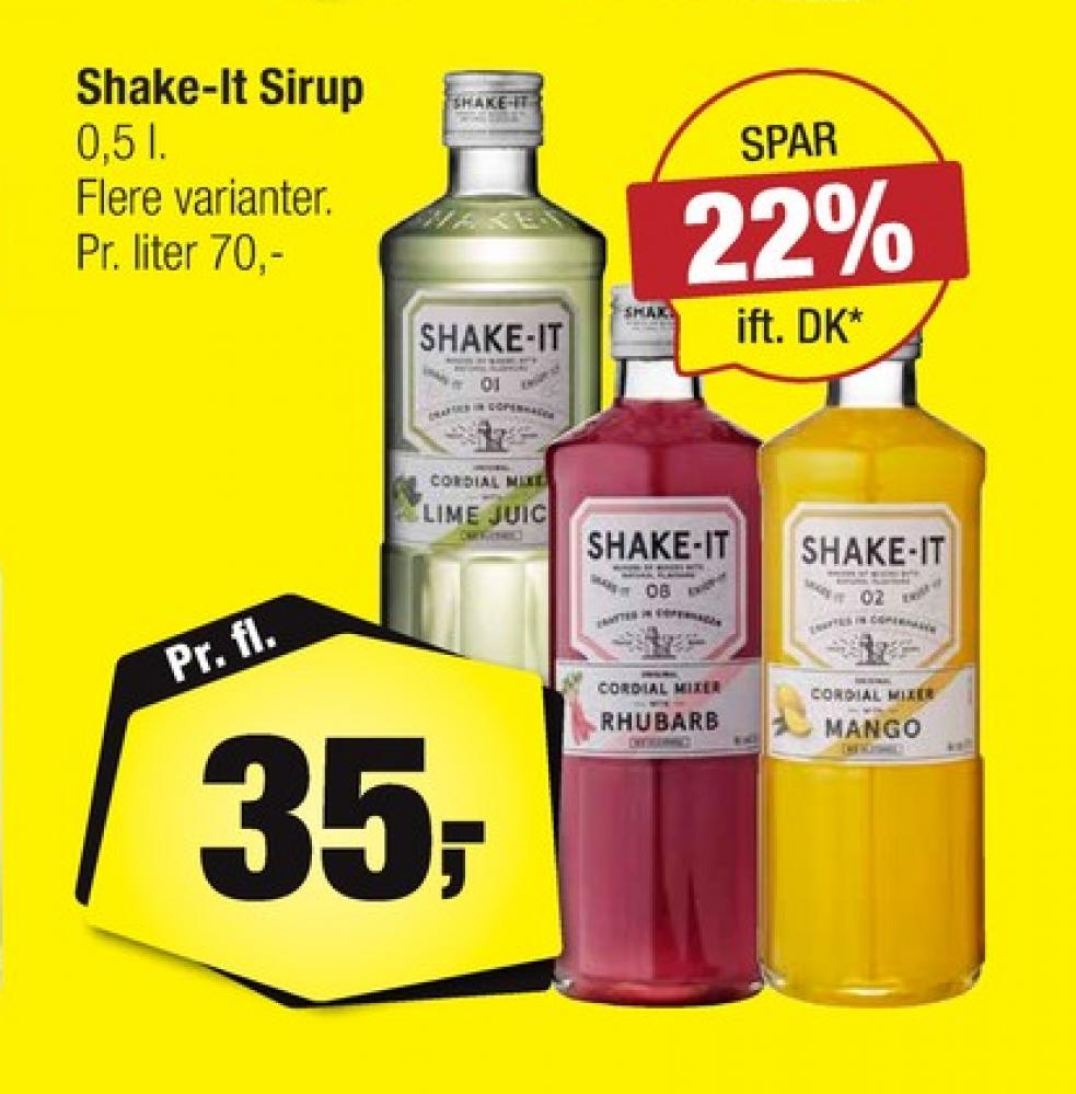 Shake-It, DrinkMix Lime juice
