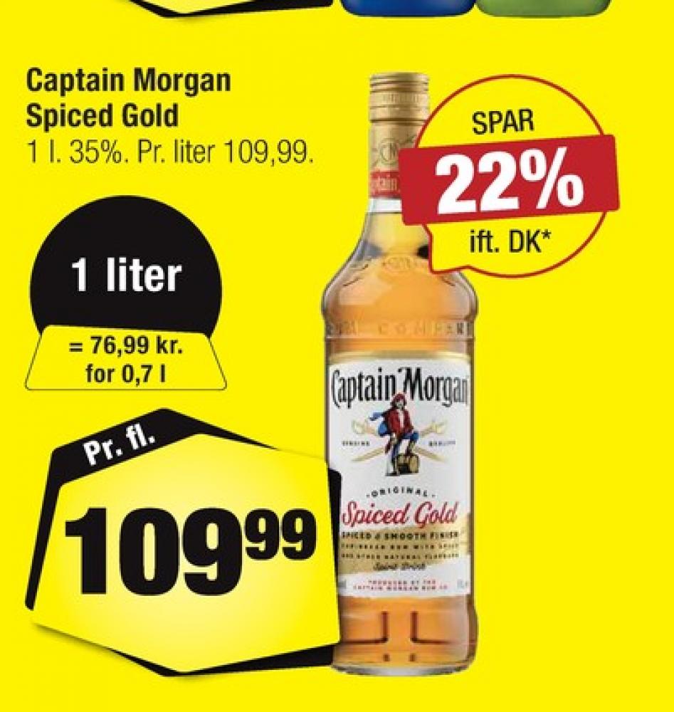 Captain Morgan Spiced Gold, Rom