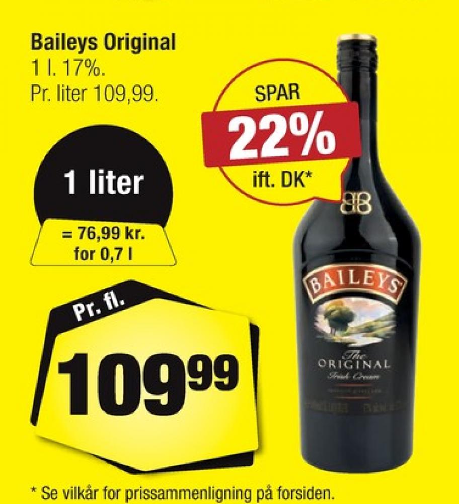 Baileys Original, Likør