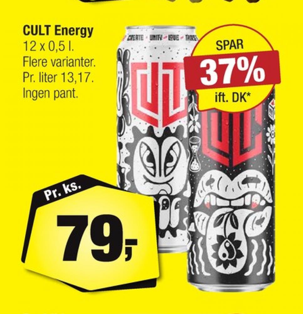 Cult Energy, Energidrik