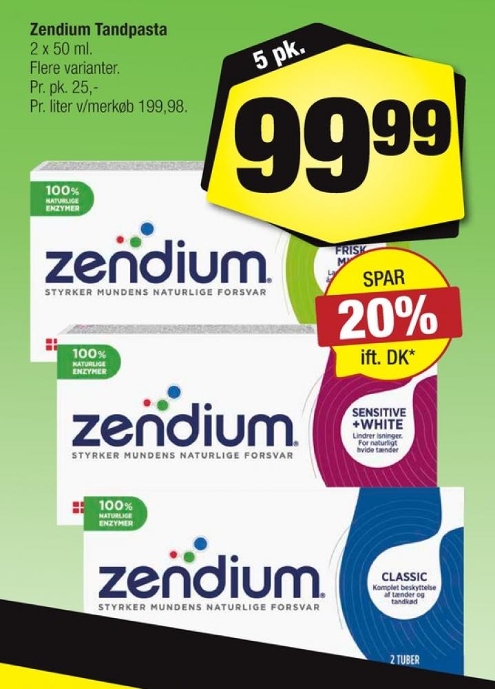 Zendium, Tandpasta
