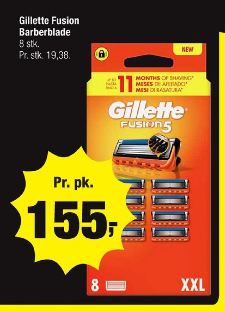 Gillette Fusion 5, Barberblade