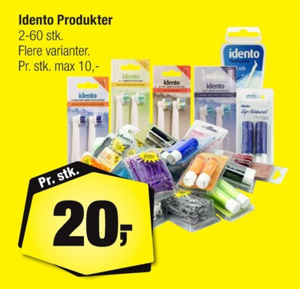 Idento, Børstehoveder