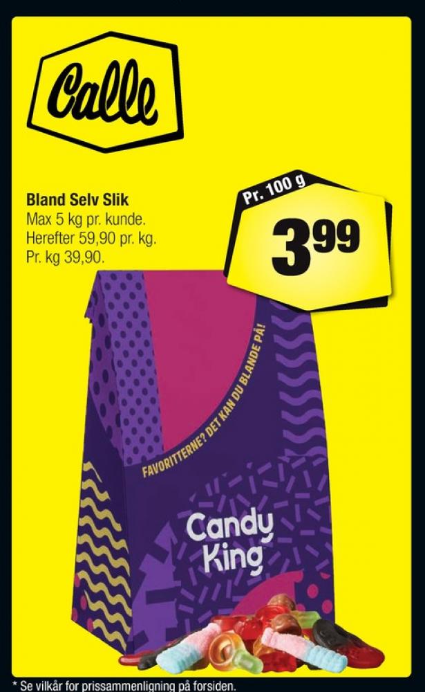 Candy King, Bland selv slik