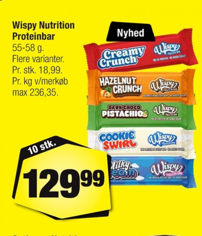 Wispy, Dark Choco Pistachio Proteinbar