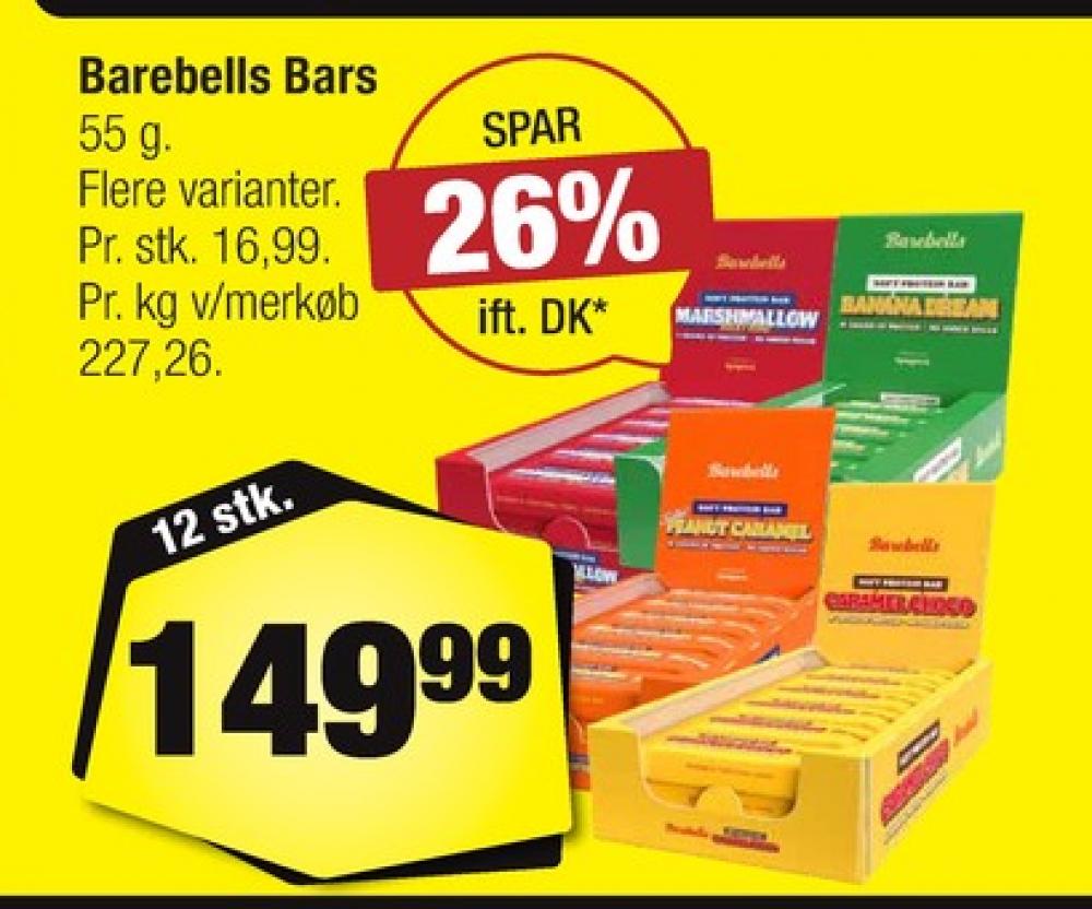 Barebells, Banana Dream Proteinbar