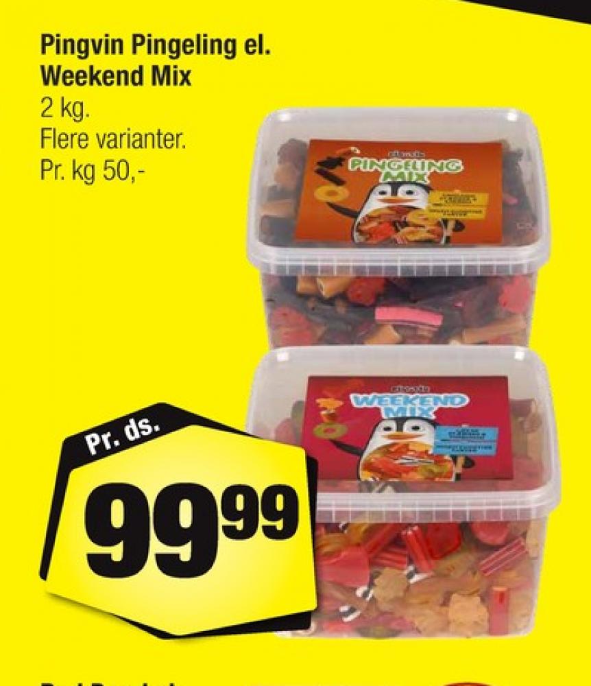 Toms Pingeling Mix, Slikbøtter