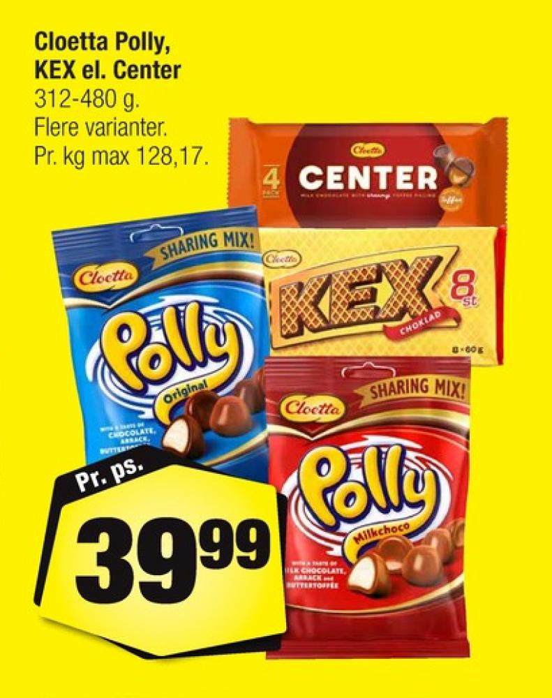 Cloetta KexChoklad, Chokoladebar