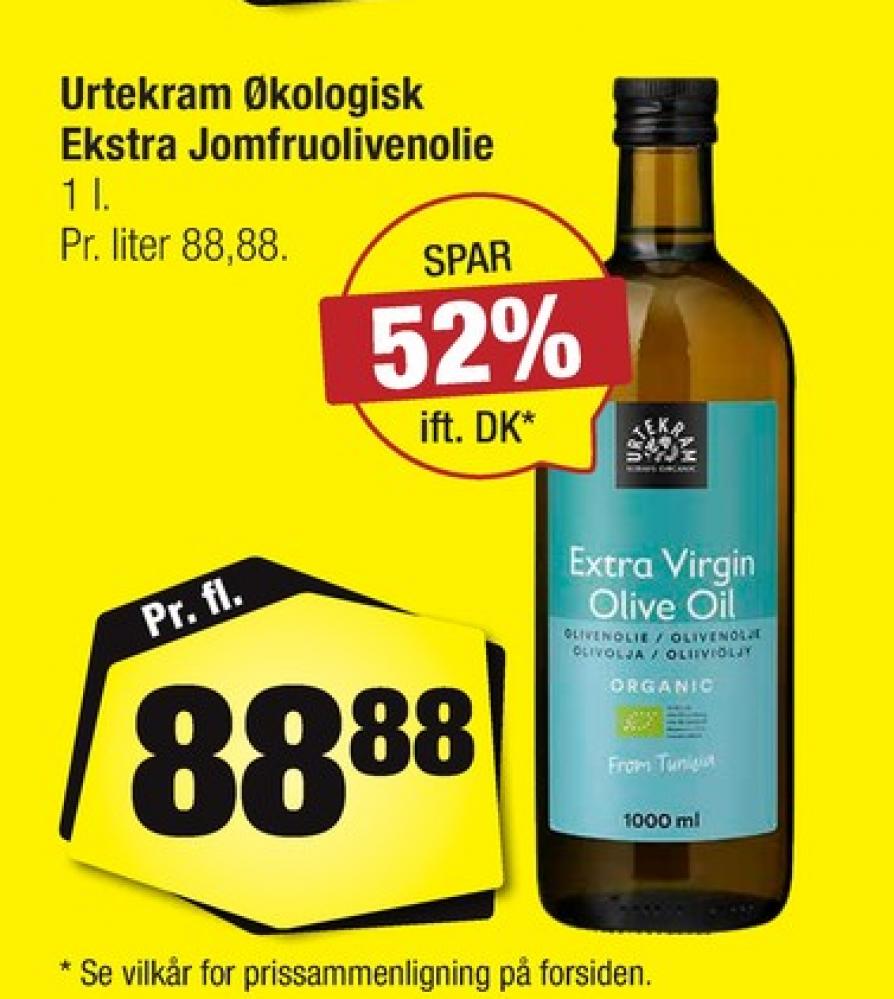Urtekram, Olivenolie