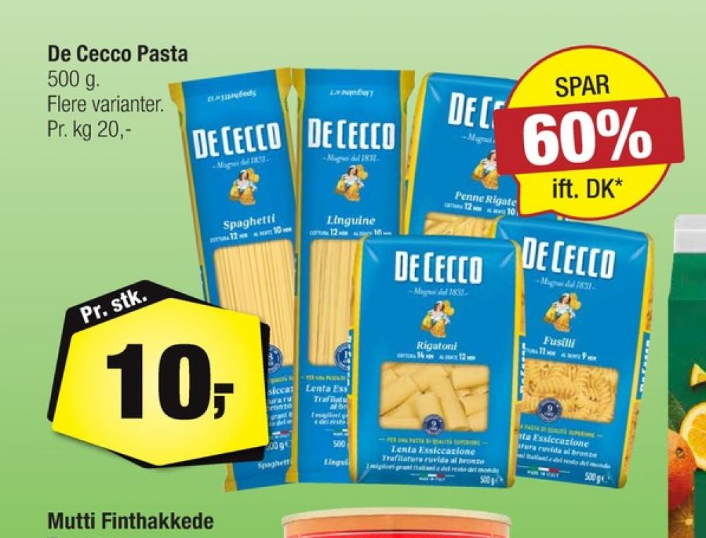De Cecco, Spaghetti